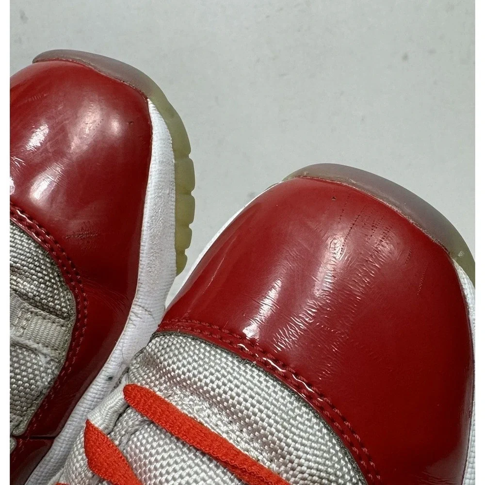 Nike Air Jordan 11 Retro Cherry 2022 378038-116 Size 6.5y‎ / Women's 8 Shoes